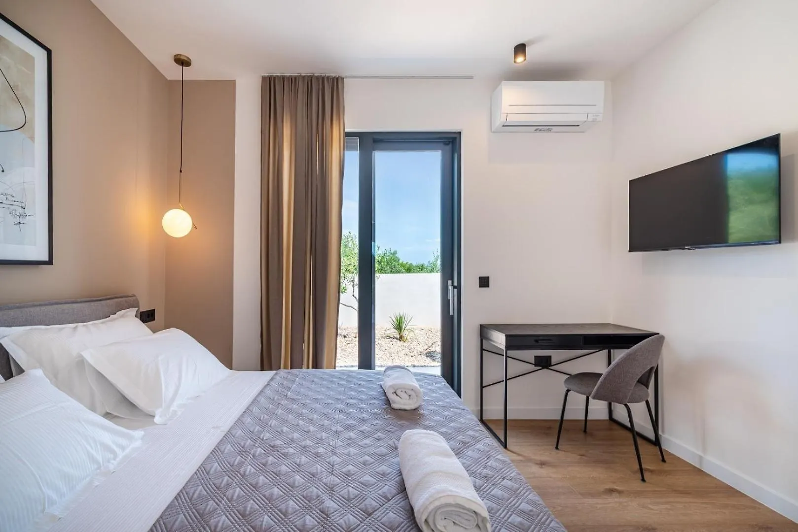 Luxury Villa Spectrum Pool 32M2 Sauna Posedarje Hırvatistan